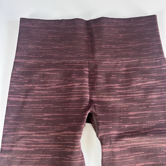 Gymshark Women's Adapt Marl Seamless Leggings Cherry Brown XS - Picture 5 of 11